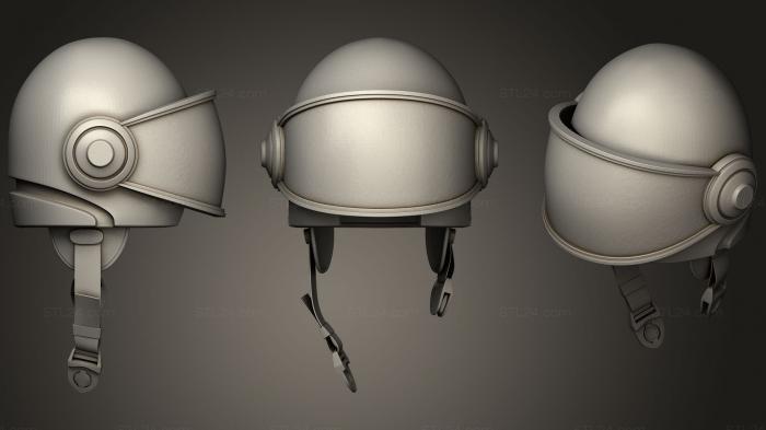 Оружие (Шлемы Объем 01 14, WPN_0107) 3D модель для ЧПУ станка